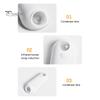 Toilet Night Lamp Colorful Lights USB Rechargeable Waterproof Motion Sensor Activated LED Light Bathroom Accessories