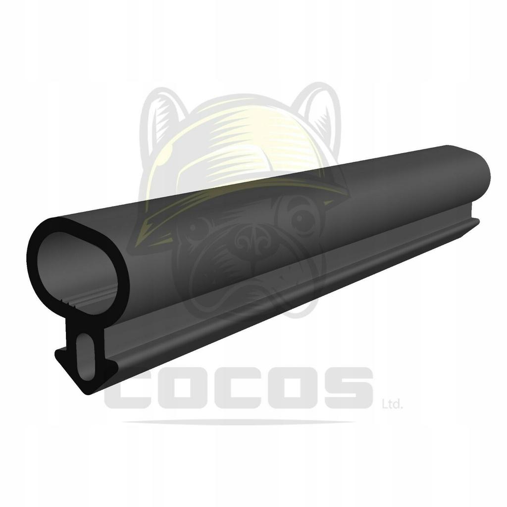 Seal for PVC windows S-232 PANORAMA BLACK 1m