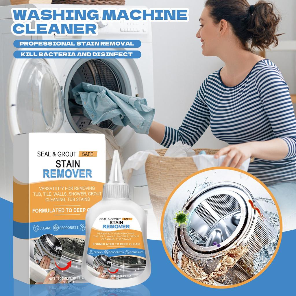 Stain Removal Detergent Drum Washing Machine Gaps Bathroom Shower Stains Multifunctional Cleaning 100ml