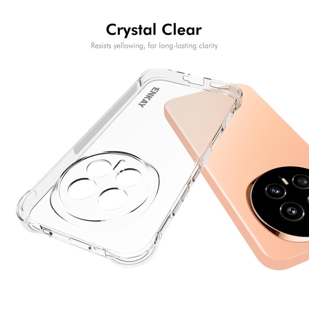 For Honor Magic8 5G Clear Phone Case ENKAY HAT PRINCE Shockproof Anti-slip TPU Cover