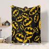 1pc Batman Flannel Throw Blanket - HD Printed Lightweight Soft Warm All-Season Blanket for Sofa, Bed, Travel, Camping 107