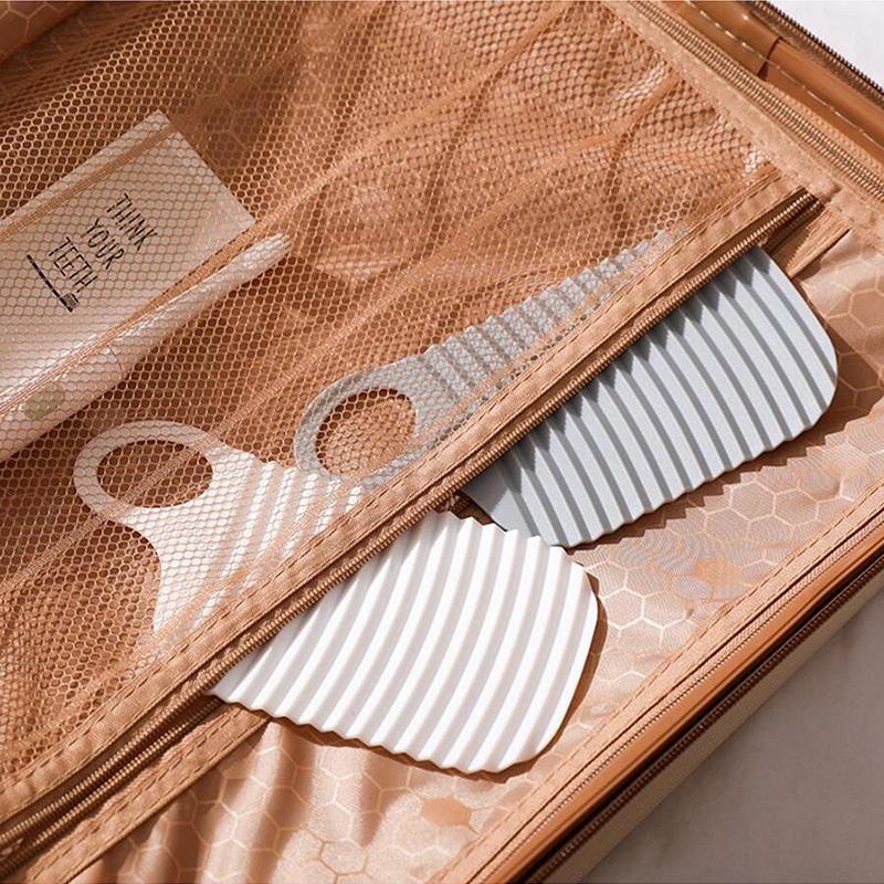 Mini Washboard Soap Box Drainable Rack Laundry Products Plastic Portable Outdoor Tourism Camping Easy Carrying Tools TMZ