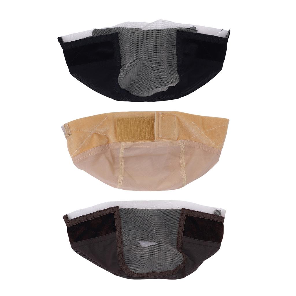 Wig Cap Non Slip Adjustable Multifunctional Widened Lace Design Washable Stretchy Stocking Cap for M