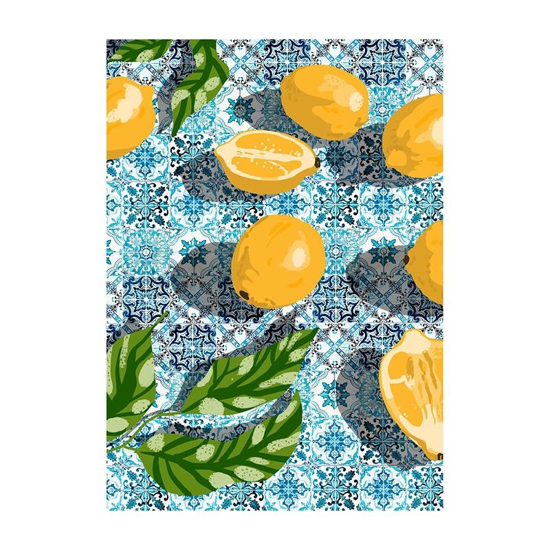 Summer Illustration Canvas Paintings Nature Poster Sweet Morocco Print Wall Art Picture for Living Room Home Decoration