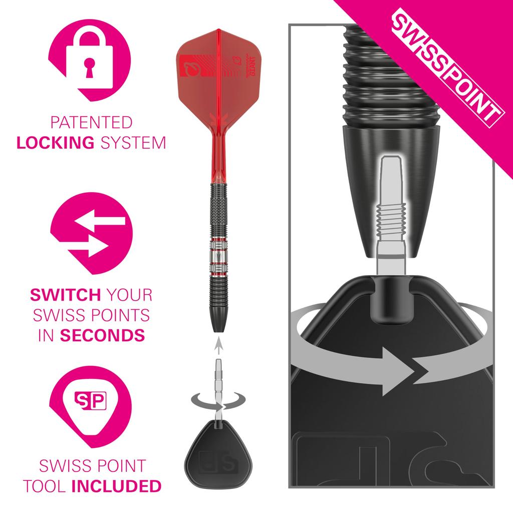 TARGET CLEMENS 95K 21G SP STEEL TIP (Clemens 95K Steel Darts)