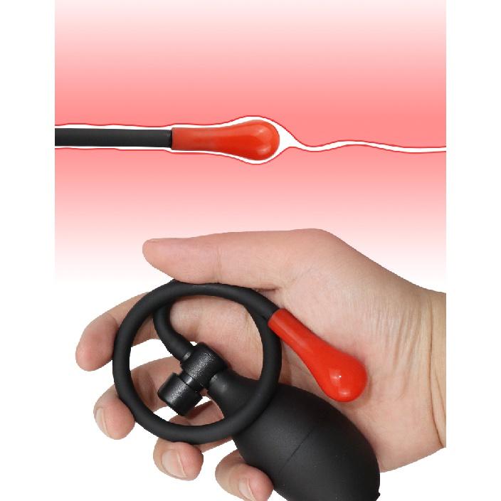 Silicone Expandable Inflatable Anal Pulg Vagina Massager Dilator Butt Pulg BDSM Sex Toy for Men