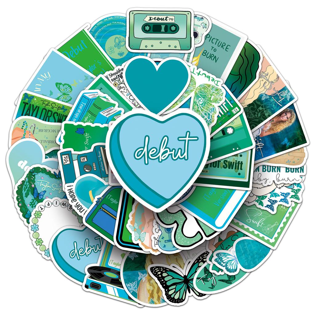 Fun Sticker Pack For Water Bottles, Luggage, Laptop, And Phone Case Decoratio