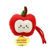 Cute Fruit Plush Toy Keychain - Apple & Plum Ornament Doll Gift