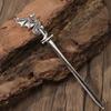 Retro Viking Dragon Sword Hairpin: Versatile Fashion Jewelry