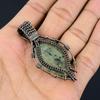 Prehnite Jewelry, 999 Copper Wire Wrapped Pendant Handmade Gemstone Jewelry, Gifts For Wife Brand New Pendant
