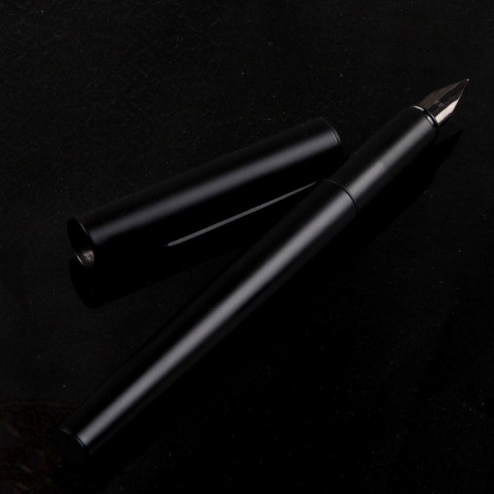 Stainless Steel Fountain Pen 0.38/0.5mm Writing Pen Simple Calligraphy Pen  Students