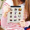 50Pcs Halloween Stickers - Spooky Cute Cartoon Decals for Phone, Laptop, Luggage, Party DIY (4.3x5cm)