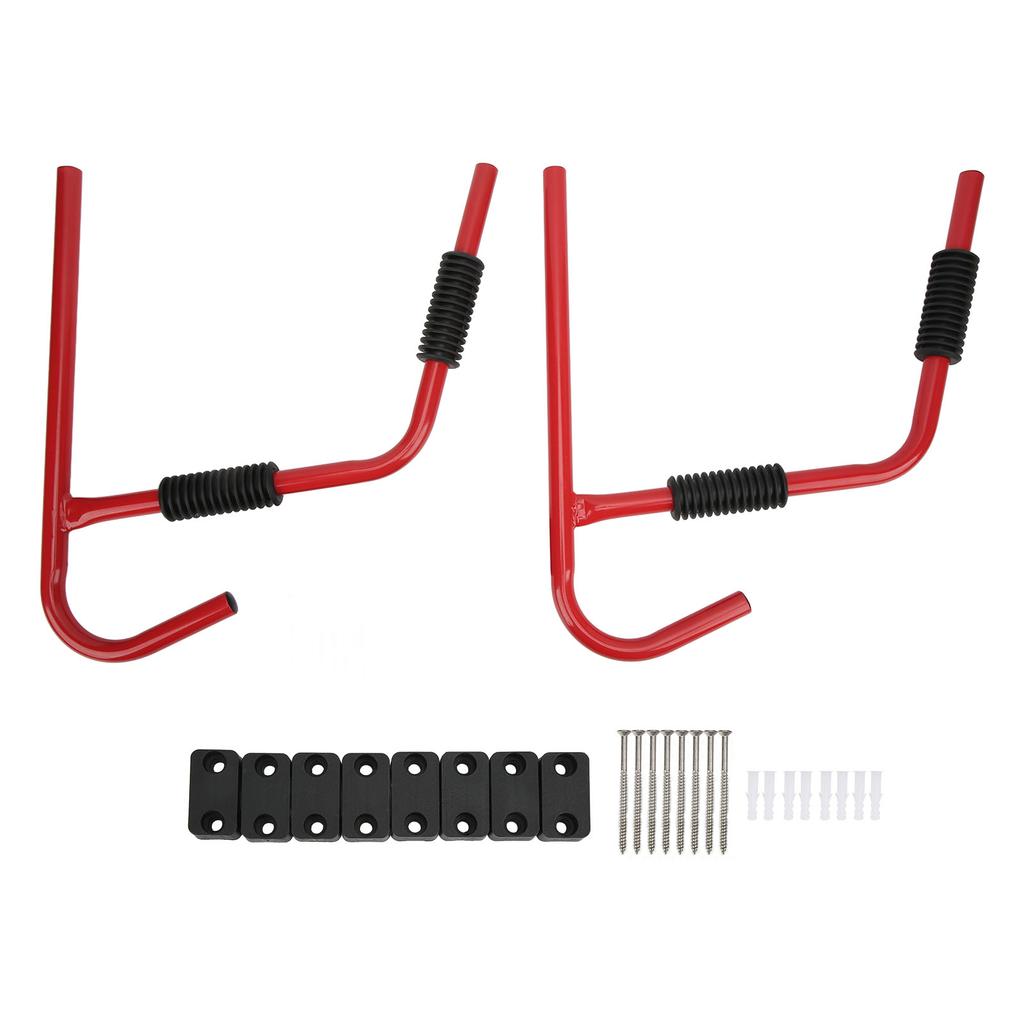 80kg Kayak Storage Rack Carbon Steel Wall Mount Hanger Boat Accessories for Canoe Ladder Surfboard