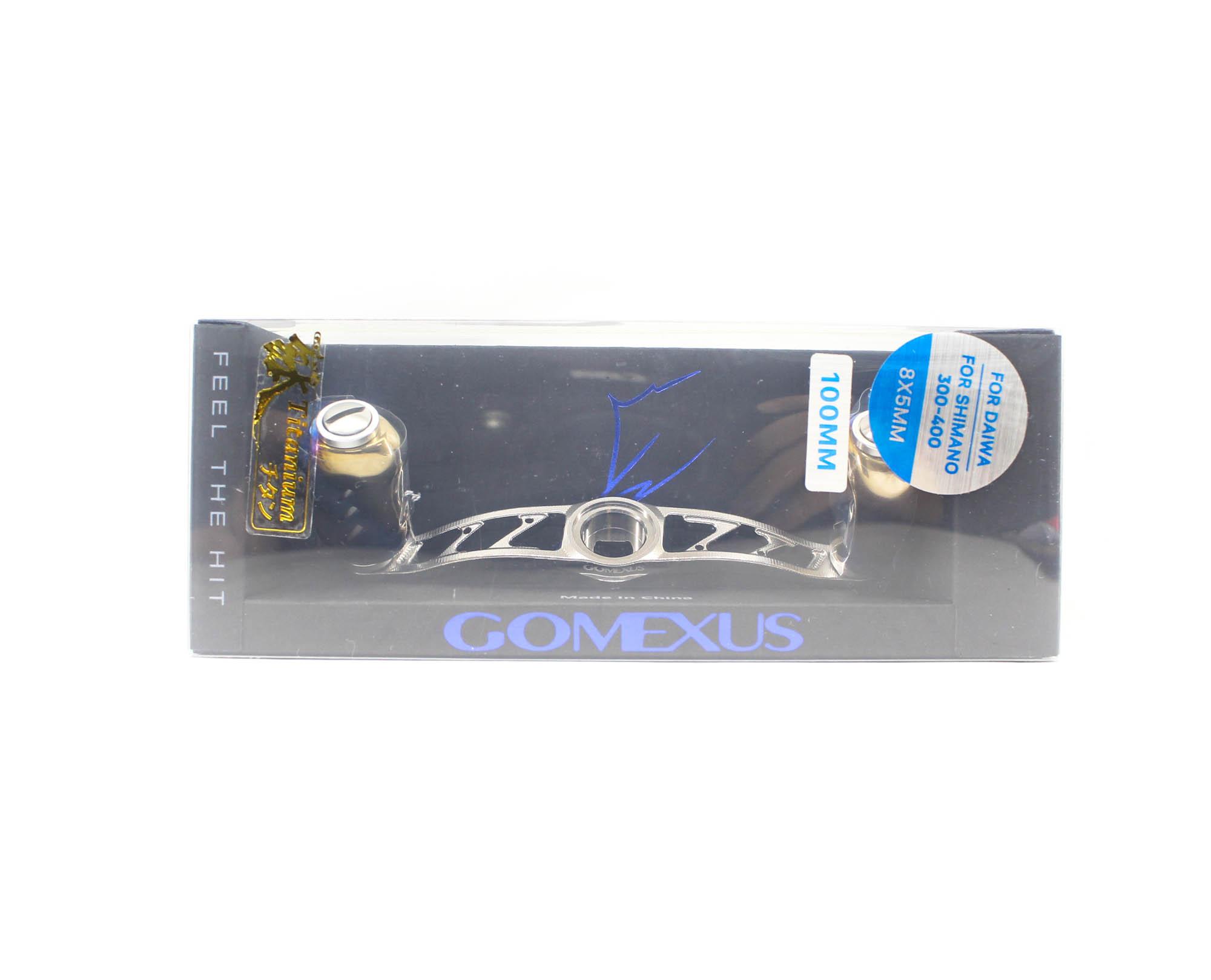 

Gomexus BD100T22SRX1 Handle Alu Flame Silver 100mm 8x5mm Daiwa (1571)