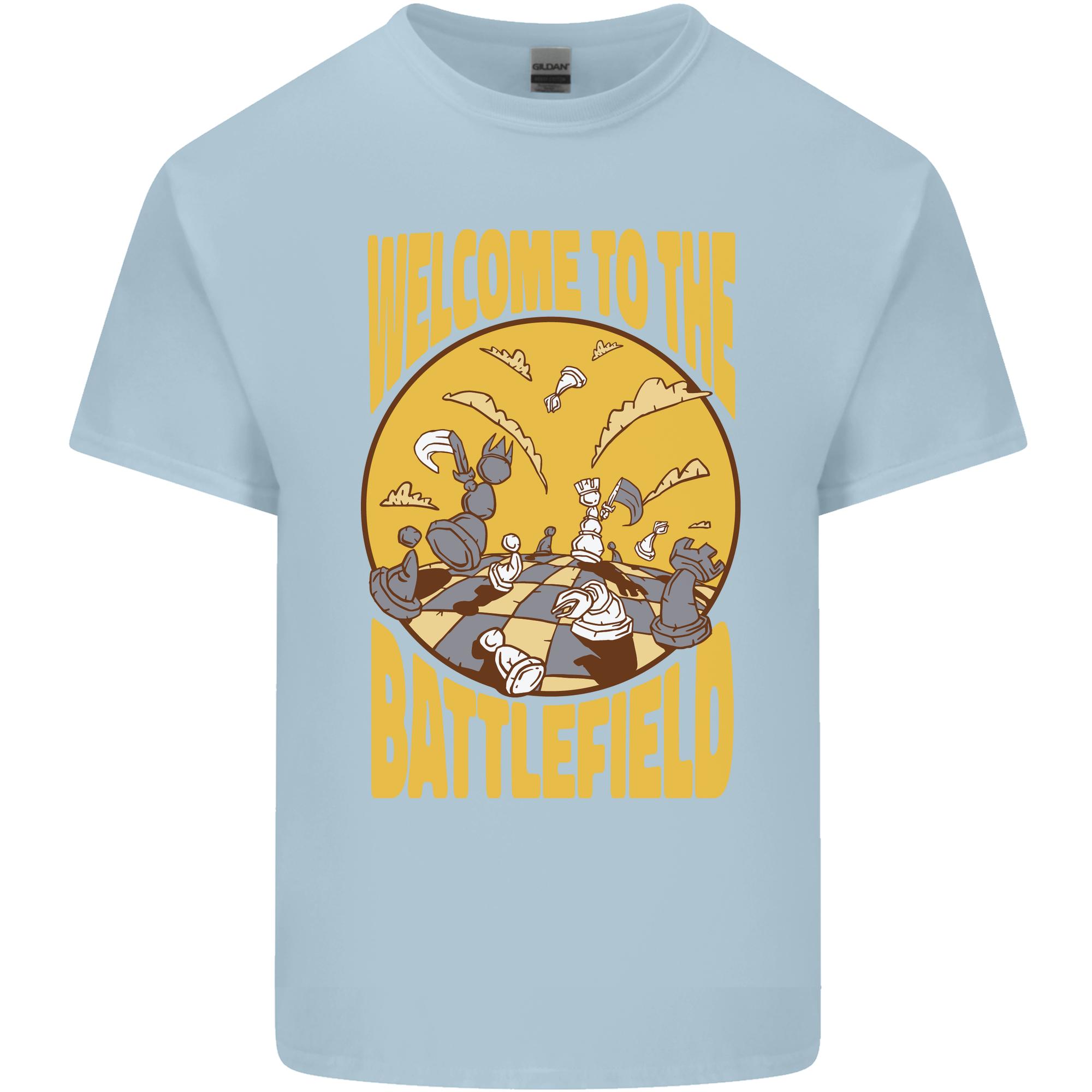 Chess Battlefield Funny Unisexs Light Cotton Tshirt S