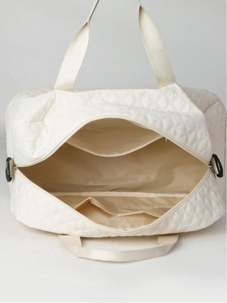 Large Capacity Travel & Fitness Bag: Perfect for Short Trips, Yoga, Swimming, with Wet/Dry Compartments