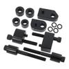 Aluminum Footpeg Spacer Floorboard Extension Kit Offering 1 To 1.5Inch Extension For Improved Leg Room On Motorcycle
