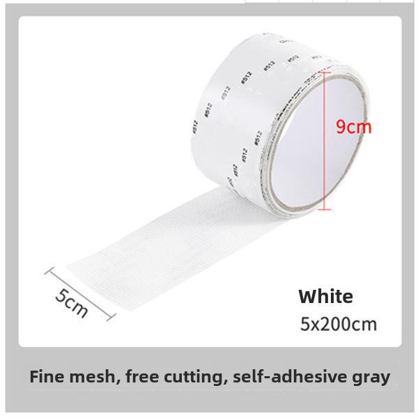 Self-Adhesive Screen Repair Patch for Windows, Mosquito-Repellent Mesh Sticker, Velcro Repair Tape for Holes