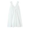 Spring 2026 Sleeveless Lace Patchwork Mini Dress - Retro V-Neck Dress