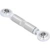 Alternator Tensioning Rod, 2 1/2In Adjuster Tensioner Rod,Short Alternator Bracket Stainless Steel Alternator Bracket Fit for Sbc 350 454 Engine