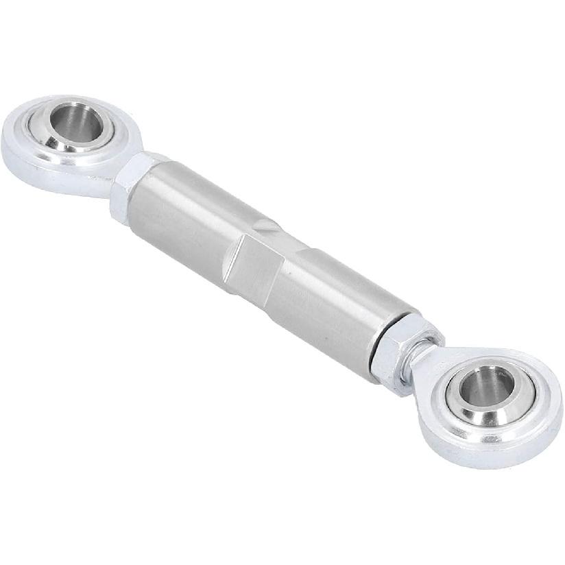 Alternator Tensioning Rod, 2 1/2In Adjuster Tensioner Rod,Short Alternator Bracket Stainless Steel Alternator Bracket Fit for Sbc 350 454 Engine