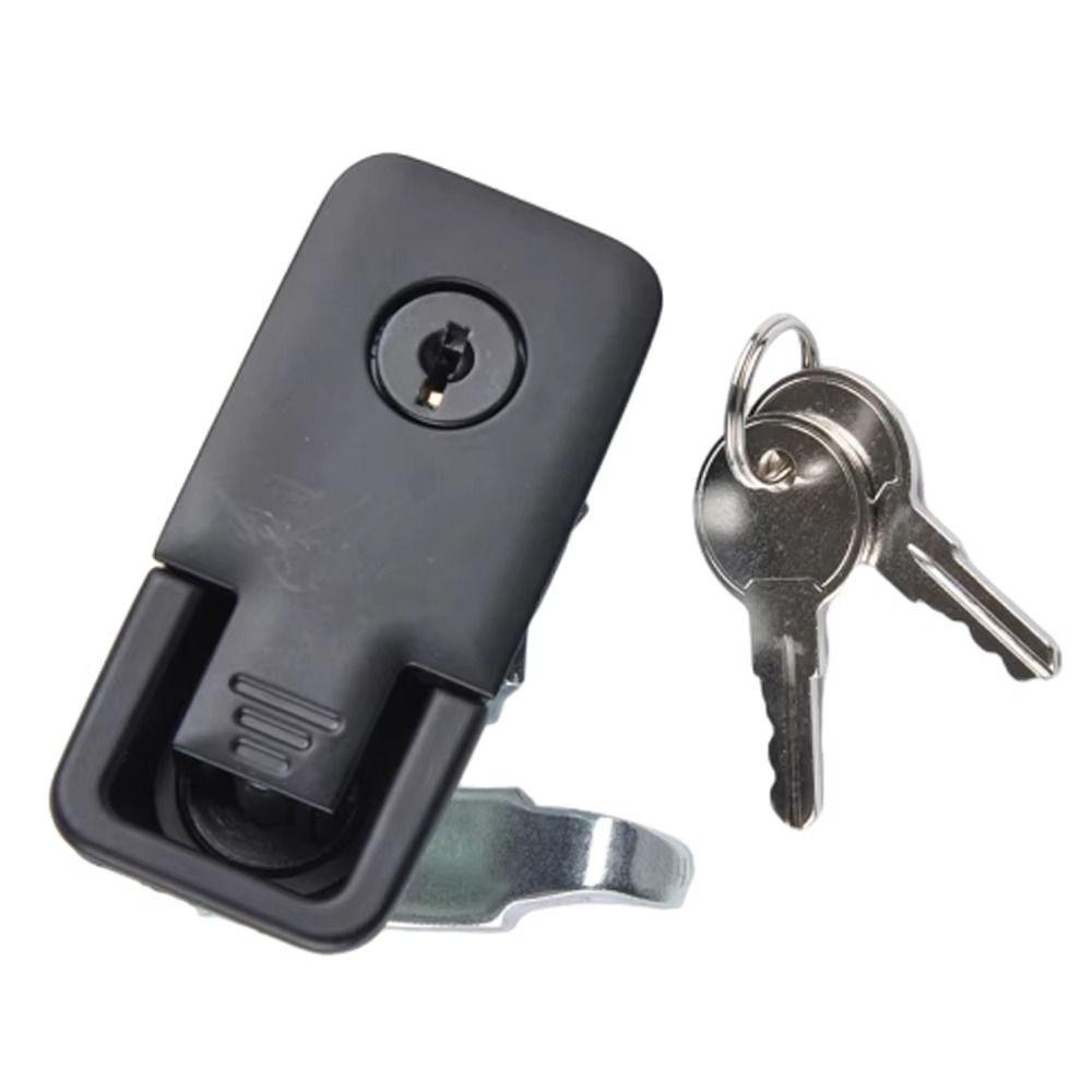 with Keys Distribution Box Lock Zinc Alloy Cabinet Lock RV Compartment Latch  Hardware Lock