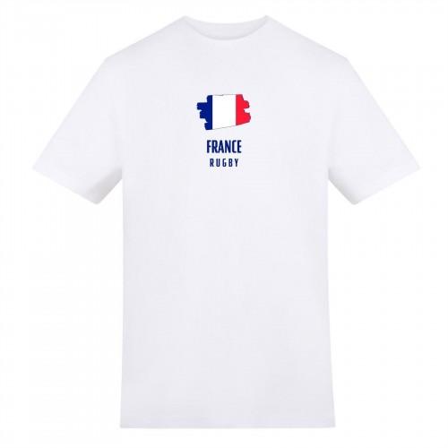AWD Unisex Adult France Rugby T-Shirt