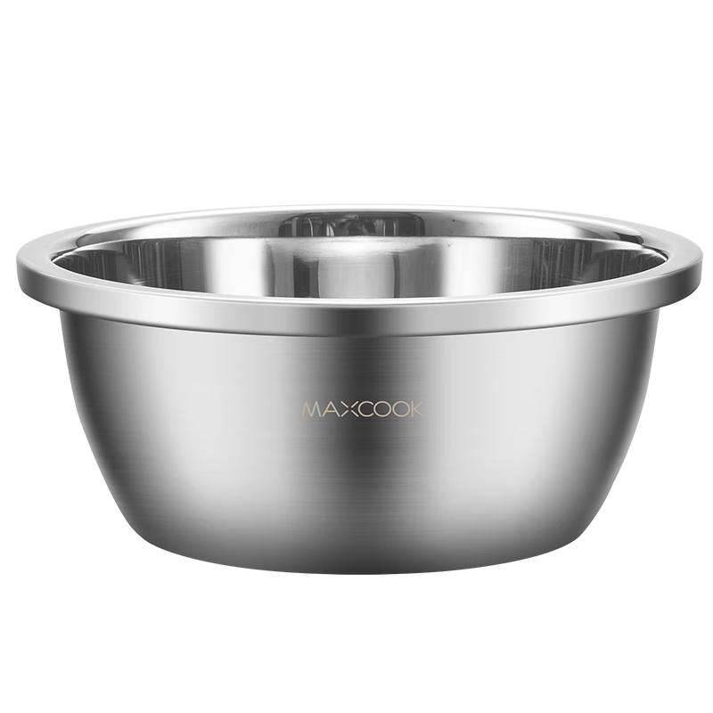 MAXCOOK 316L Stainless Steel Thickened Mixing Bowl