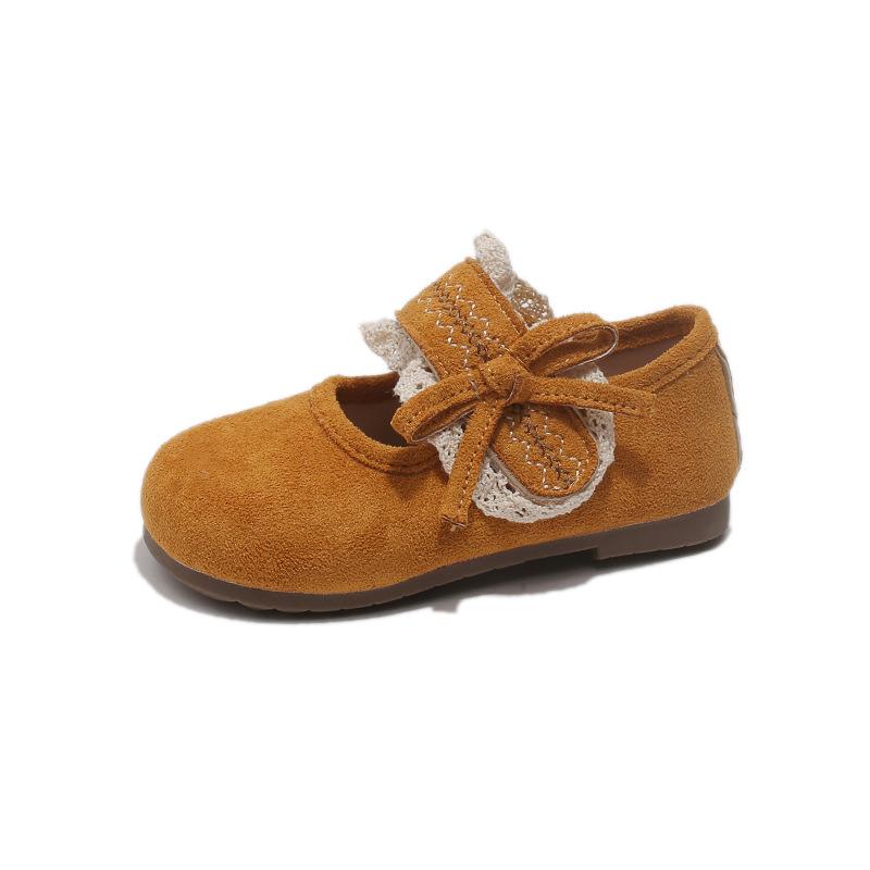 

Girls Leather Shoes - Spring Summer New Styles 21 жёлтый