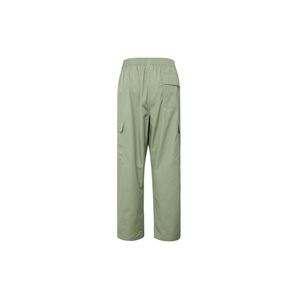 Nike Casual Pants Men's Oil Green Moderate Straight Fit Pants DX0614-386
