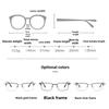 Business Photochromic Myopia Glasses Ultra-Lightweight Comfortable Classic Full-Frame Spectacles Minus Diopter 0 To -4.0