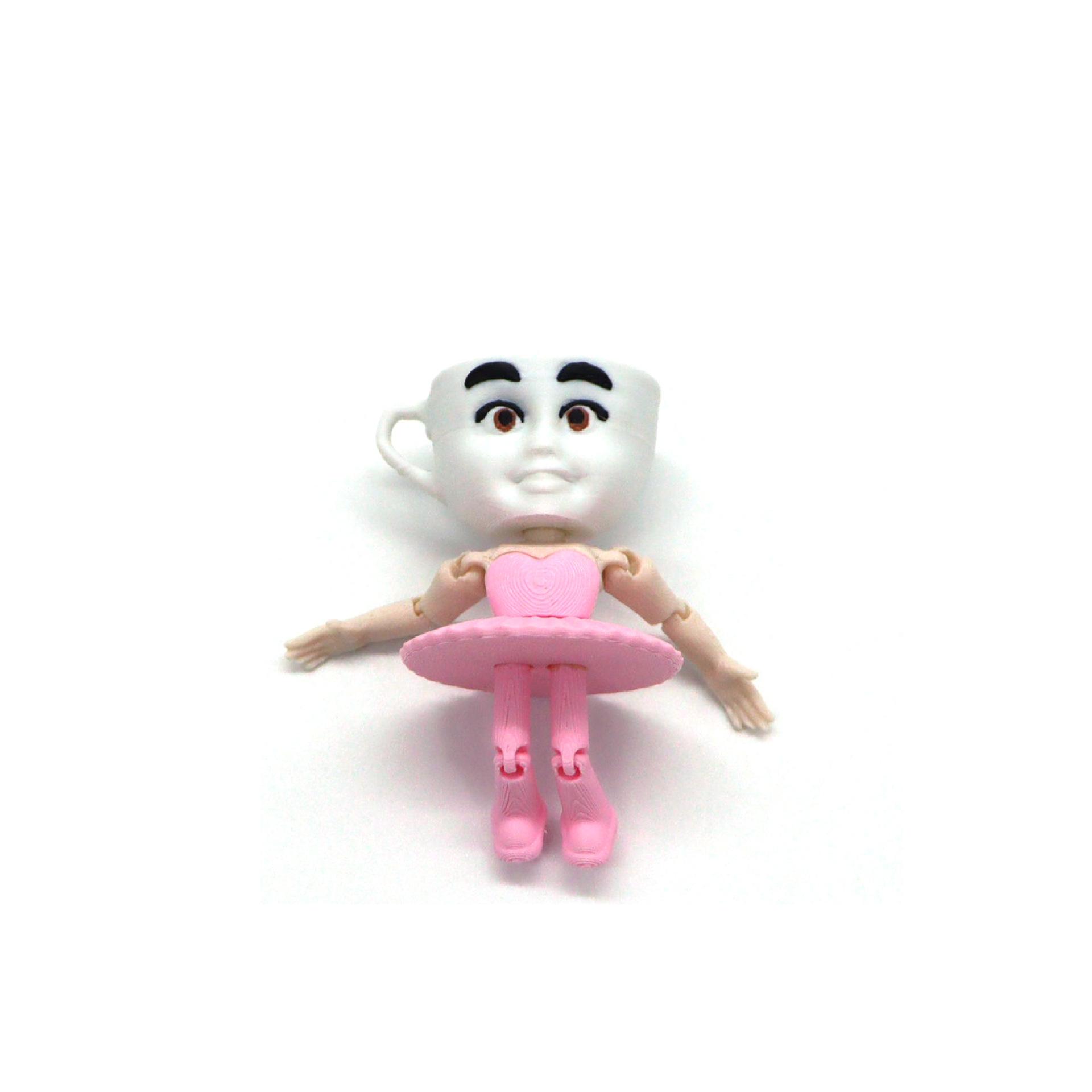 3D Frosch Tralalero Tralalas Gehirnfäule Tungtung Sahur Figuren Cappuccino Puppe Actionfigur Modell Spielzeug Deko Geschenk
