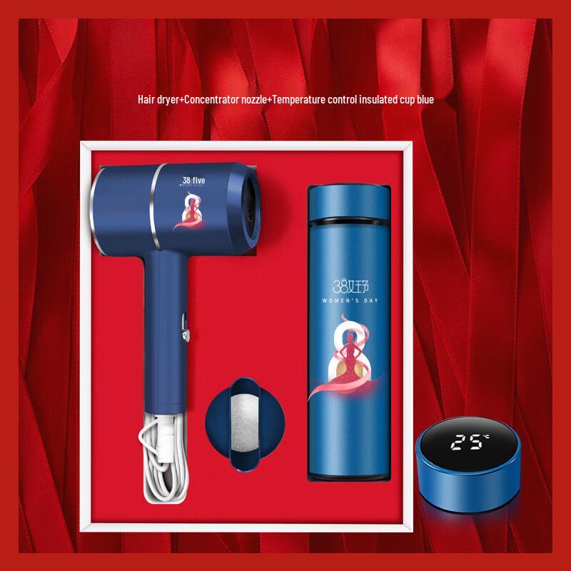 Premium Thermos Cup and Hair Dryer Gift Set