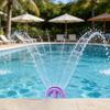 Pool Aerator Fountain Arc Shape Swimming Pool Aerator Cooling Sprinkler 3/4" Universal Fit for Inground Pools Summer Cooling