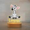 Personalized Animal Night Light - Custom Name Acrylic Lamp for Kids Bedroom Decor Baby Birthday Christmas Gift