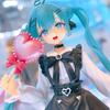 19CM Hatsune Miku Desktop Cute Action FigureNeko T-Shirt Ver. Anime Figurine Kawaii Girl Model Toy Gift