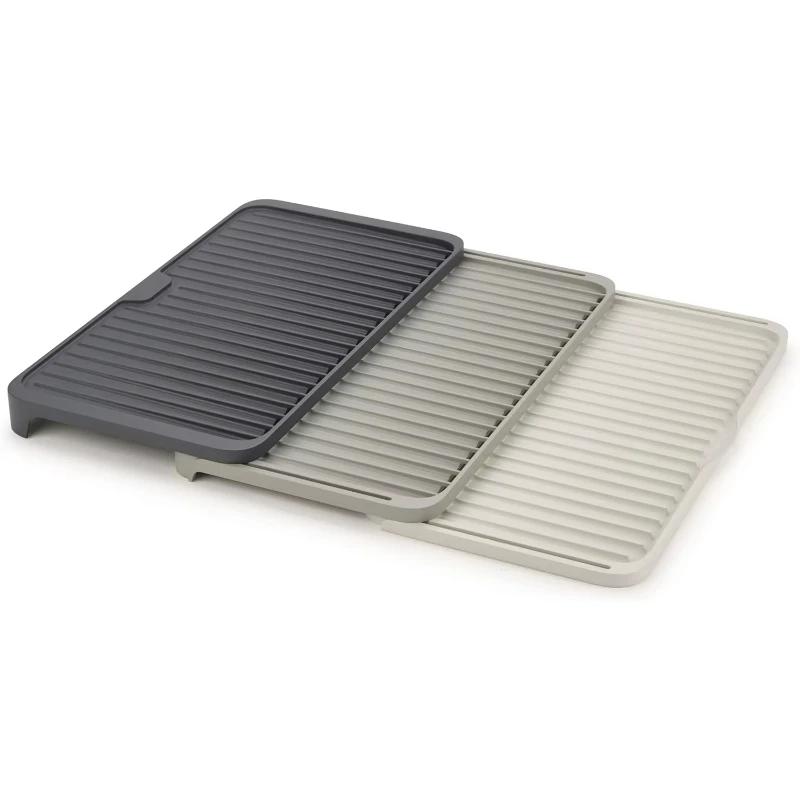 Horizontal Retractable Drainboards Set for Easy Storage Plastic Expandable Kitchen Drainage Board Home Organization