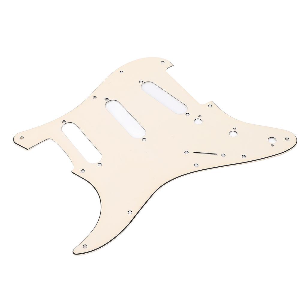 Electric Guitar Pickguard Scratch Resistant Decorative PVC Guitar Pick Guard for Fender 62 Strat