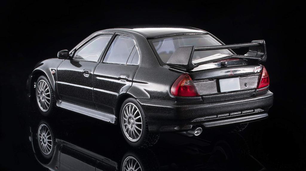 Tomica Limited Vintage Neo Scale Mitsubishi Lancer GSR Evolution VI Black 1/64 LV-N190b (Finished Model)