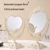 European Retro Double-Sided Rotatable Vanity Mirror