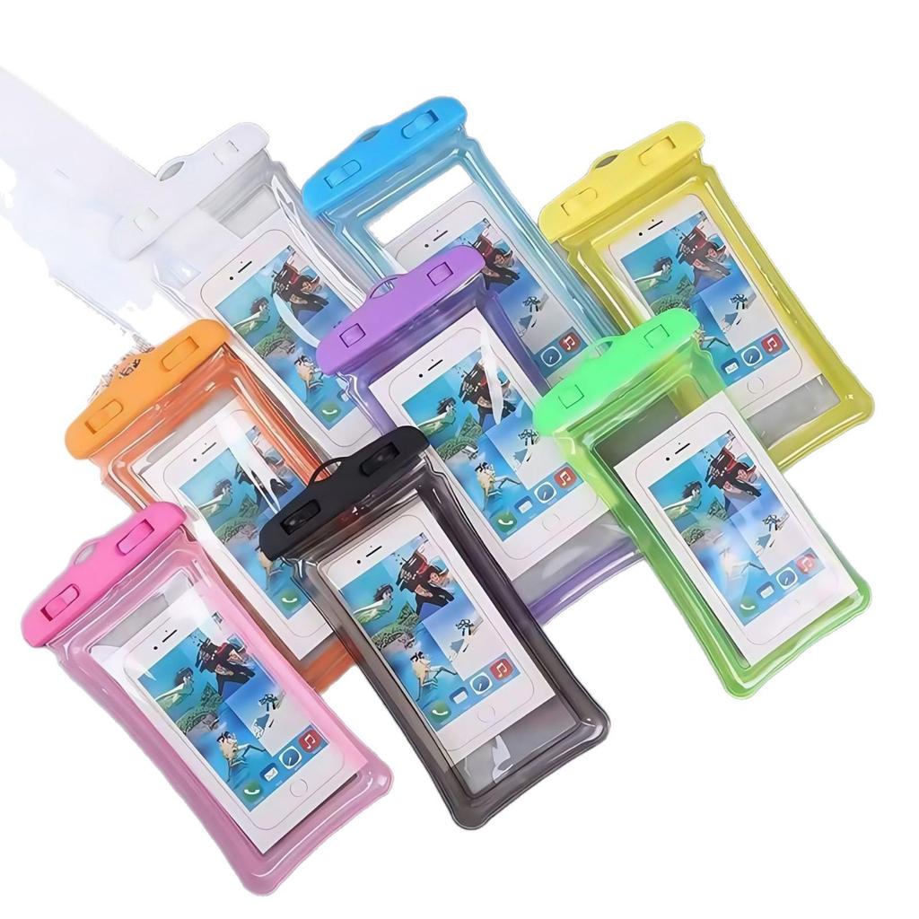 Universelle wasserdichte Handyhülle mit Touchscreen und Umhängeband - Tauchen, Schwimmen, Staubdichtschutz