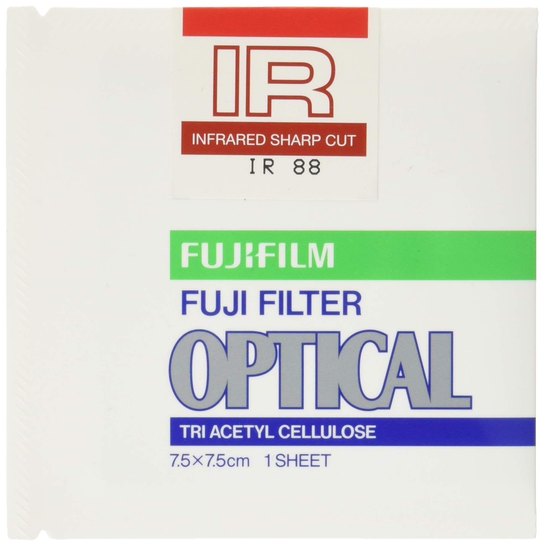 

FUJIFILM Light Transmission Filter Single Filter IR 88 1 Absorption/Infrared (IR Filter) 7.5X