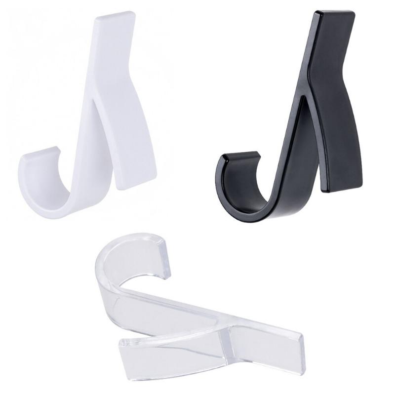 1pc Space-Saving White Plastic Hanger for Heated Towel Radiator Rail - Durable Bath Hook Holder for Towels, Scarves & More, Easy Install, Drying Racks