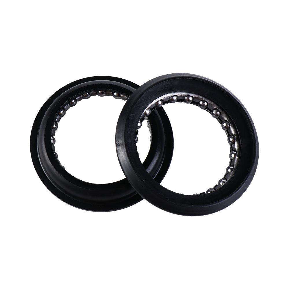 MTB Bike Zinc Zinc Alloy Black Road Bike Bike Threadless Headset Head-Tube Bike External Headset 1 1/8"
