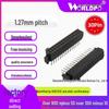SFM Series 2-Row 1.27mm Pitch Female Straight Plug