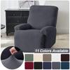 Knitted Recliner Sofa Cover Jacquard Stretch Sofa Covers Elastic Sofa Protector Home Pets Anti-Scratch Couch Cover