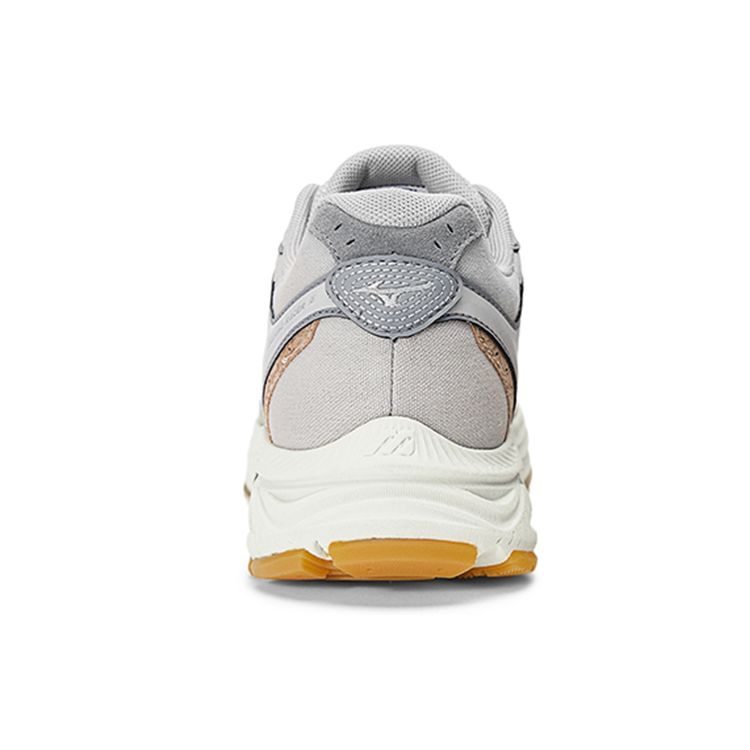 Mizuno Racer S Cushioning Breathable Low-Top Running Shoes Unisex Sneaker Medium-Gray D1GH223507