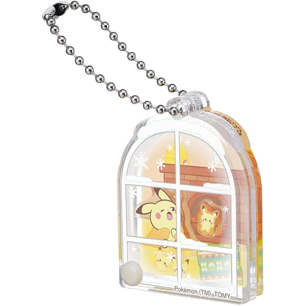 Pokemon Pokepiece Cozy Winter Acrylic Charm Collection Box