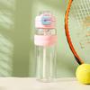 Water Bottle New Student Water Cup Outdoor Sports Large Capacity Straw Cup High Value Portable High Temperature Resistant Plastic Cup
