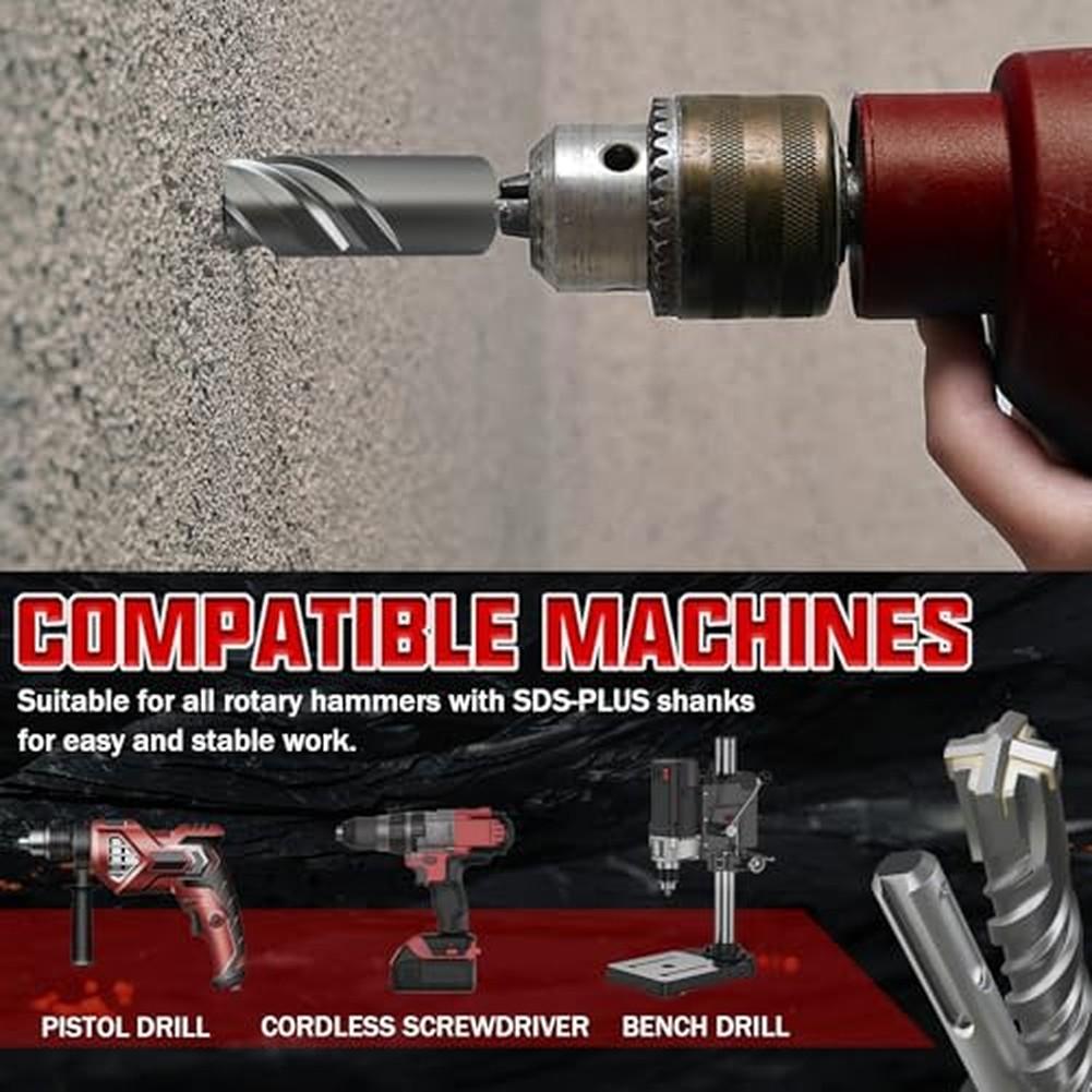 For Rotary Hammer Drill Bits High Performance Rotary Hammer Drill Bit For Fast Cutting, Suitable For Concrete Heavy Duty